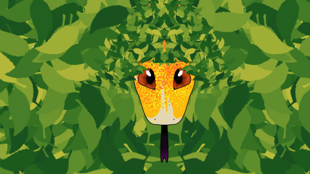 drawing of my new second main oc Autumn!