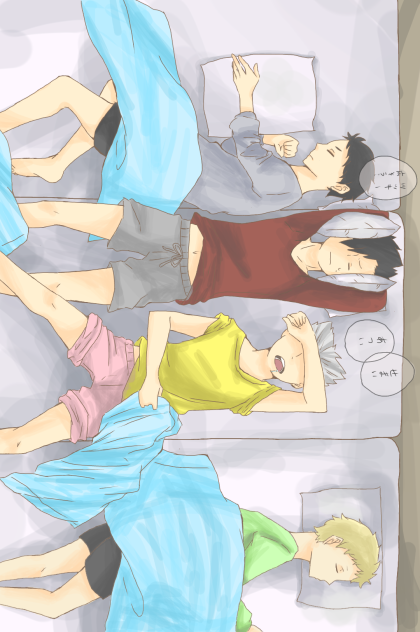 第3体育館組 お泊まり