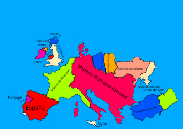 Europa según una IA