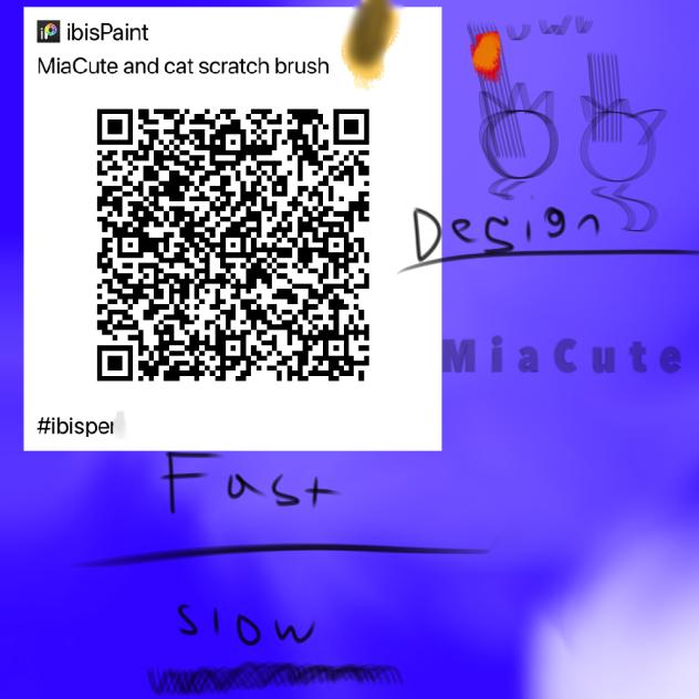 MiaCute and cat scratch brush🫠🍉♥️