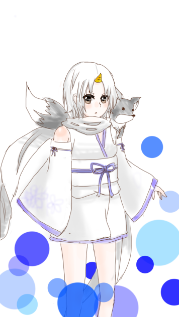 女の子 和服の少女