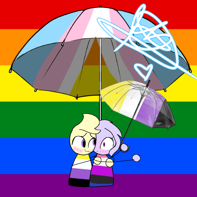 The enby umbrella