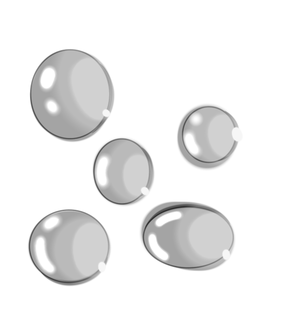 How to draw 3D water 💧 drops