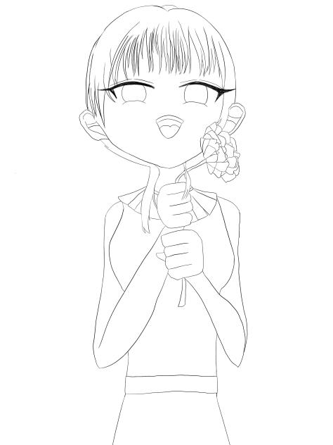 塗り絵です！！