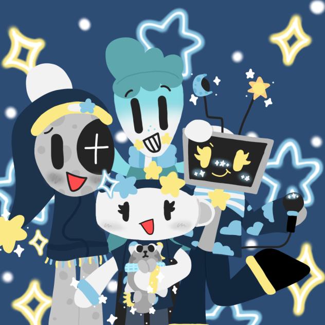 Dandy’s world star time fanart!