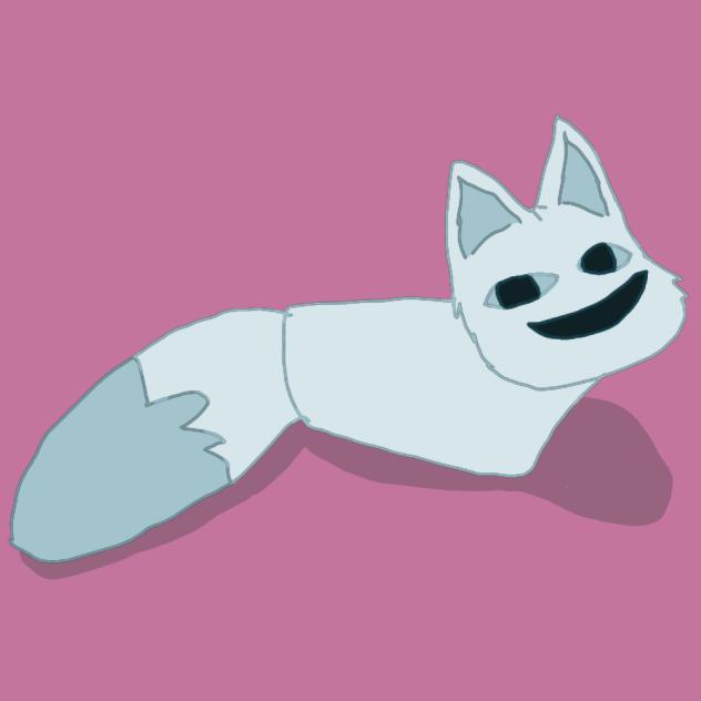 Marble cat-fox thing.