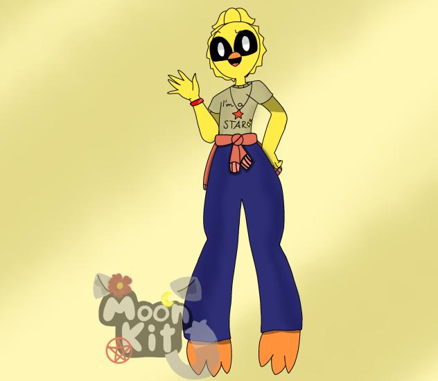Kickin chicken in my idea for clothes💛