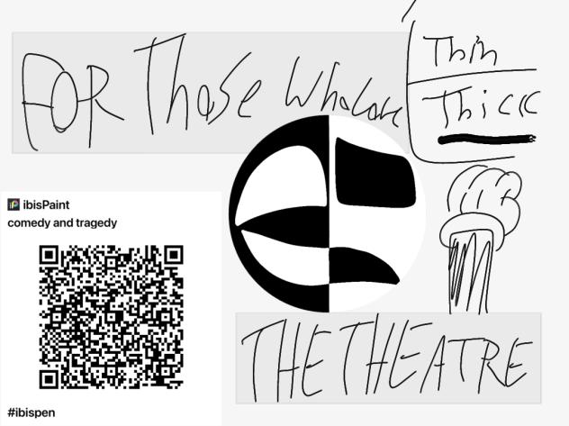 Comedy and tragedy mask