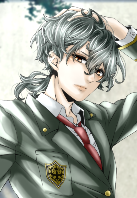 【線画】生徒会長【拝借】