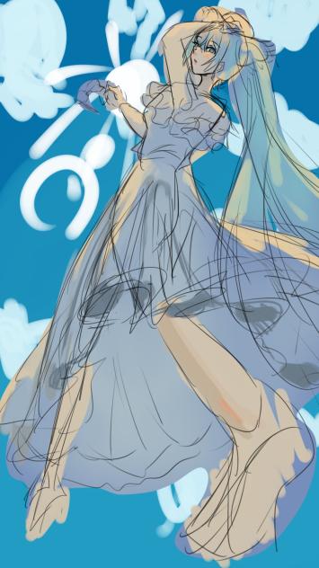 夏ミク！