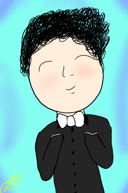 Da Kurlzz Wearing A Bowtie - ibisPaint