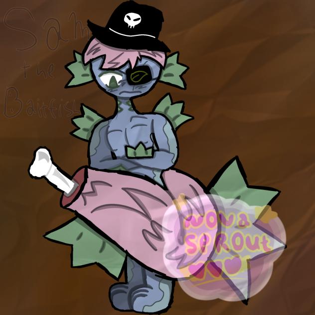SAM THE PIRATE BAITFISH ❤️🐟🏴‍☠️