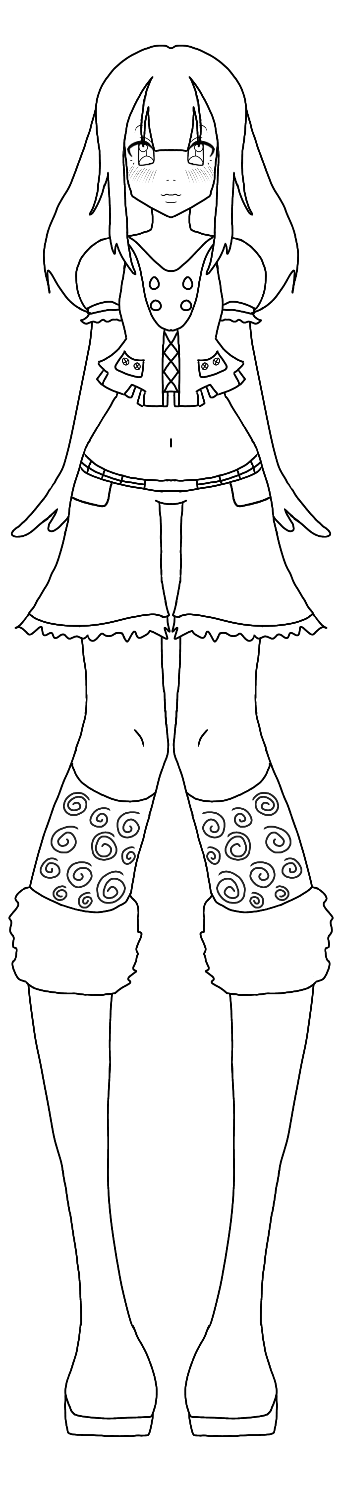 tall woman - ibisPaint