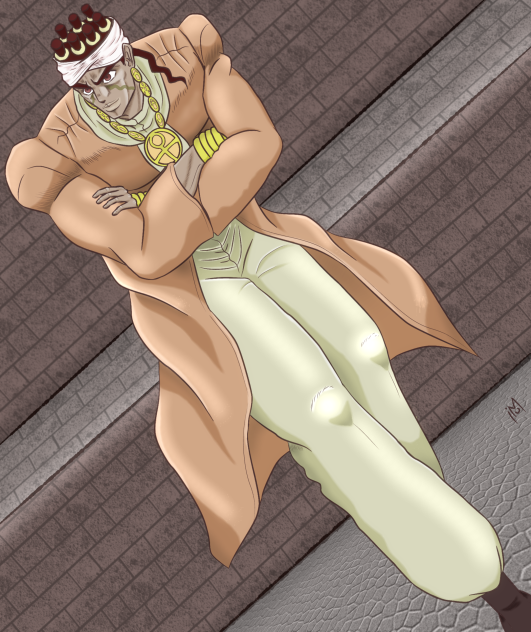 原作版  ジョジョの奇妙な冒険  第3部  アヴドゥル9