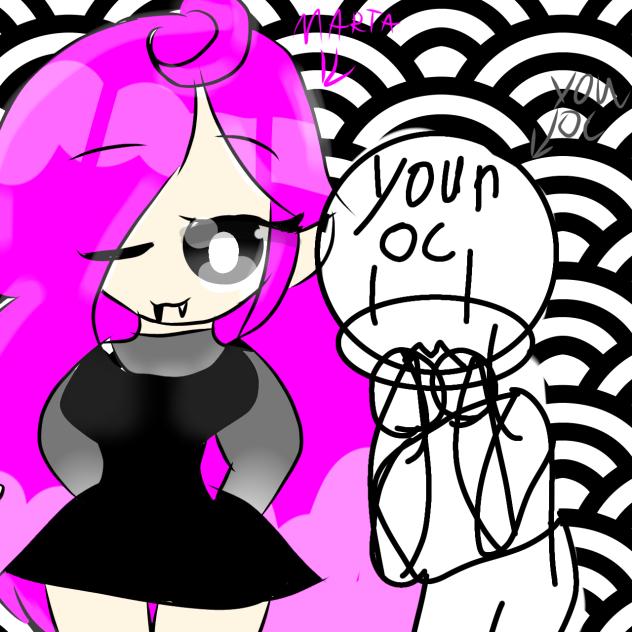 Collab with marta (my new oc)