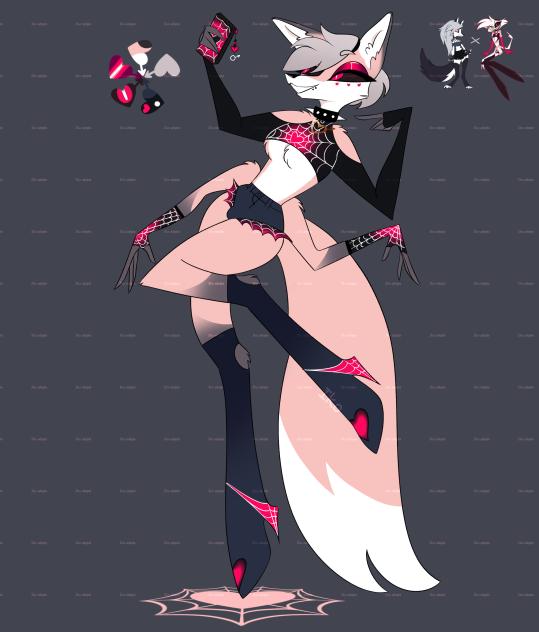 Loona + angel dust fusion