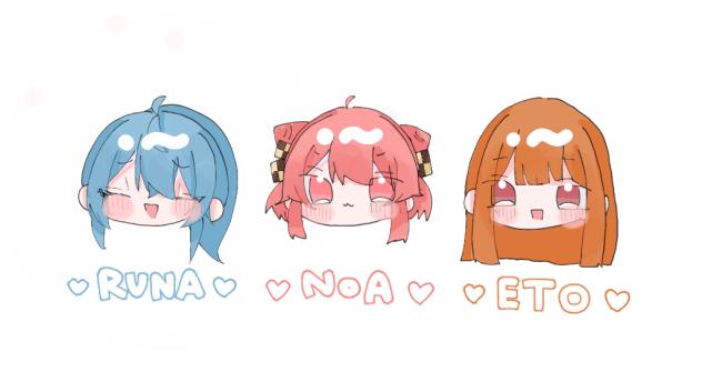 女子組🩵🩷🧡
