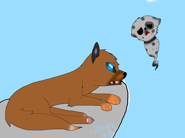 the GHOST - ibisPaint