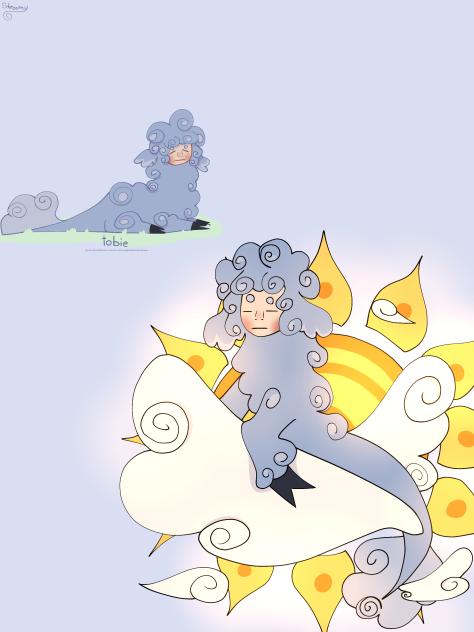 Tobie drawing from 2023