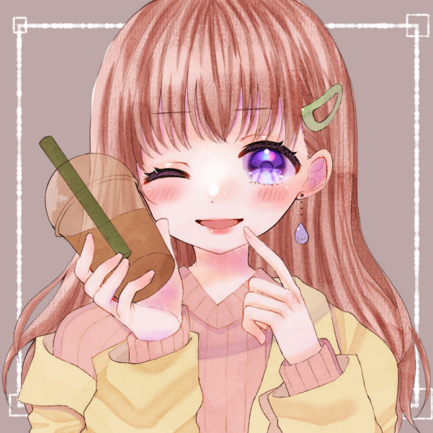 フリー線画塗りました