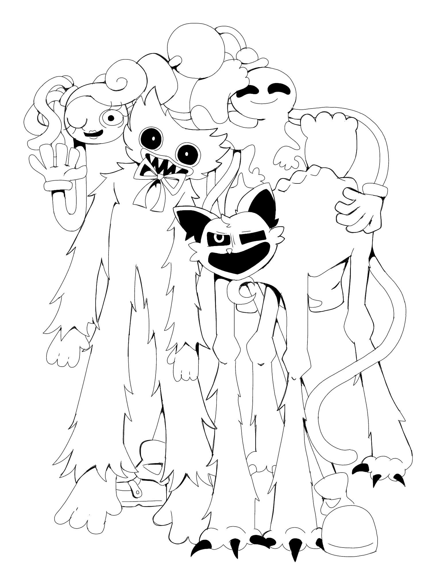 塗り絵 - ibisPaint