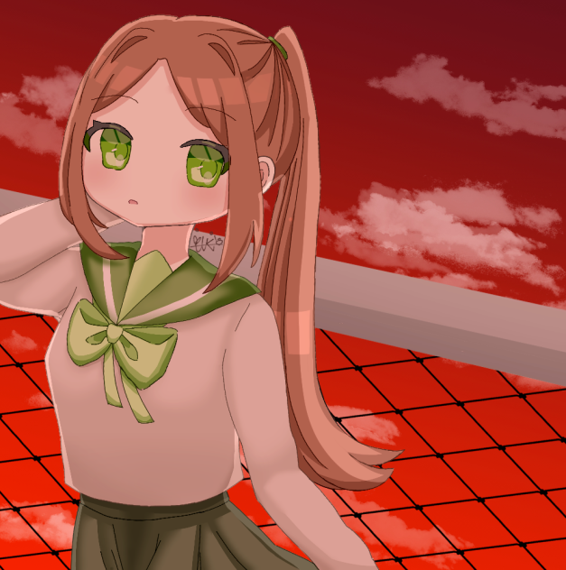 夕暮れ