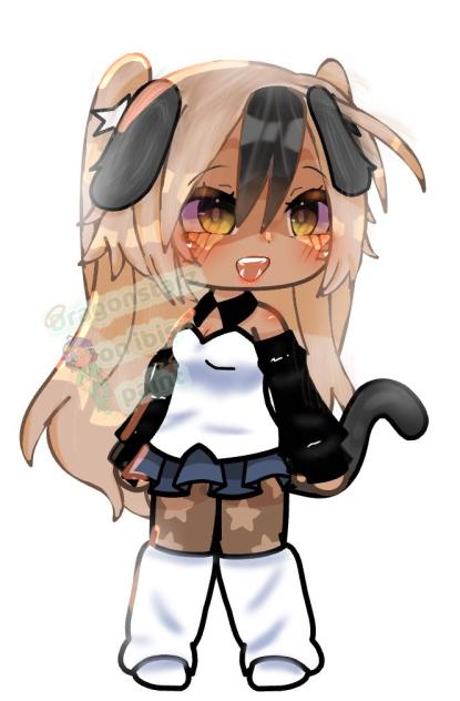 Editing someone's oc from pinterest! 🐶⭐️