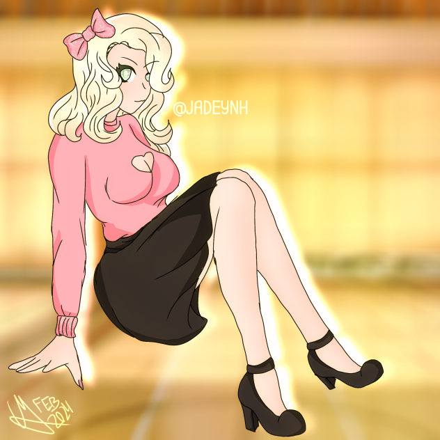 Art trade with @Jadenyh!