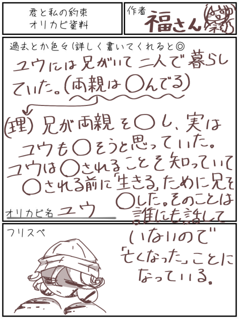 ユウ君　資料