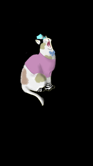 The Cat - ibisPaint