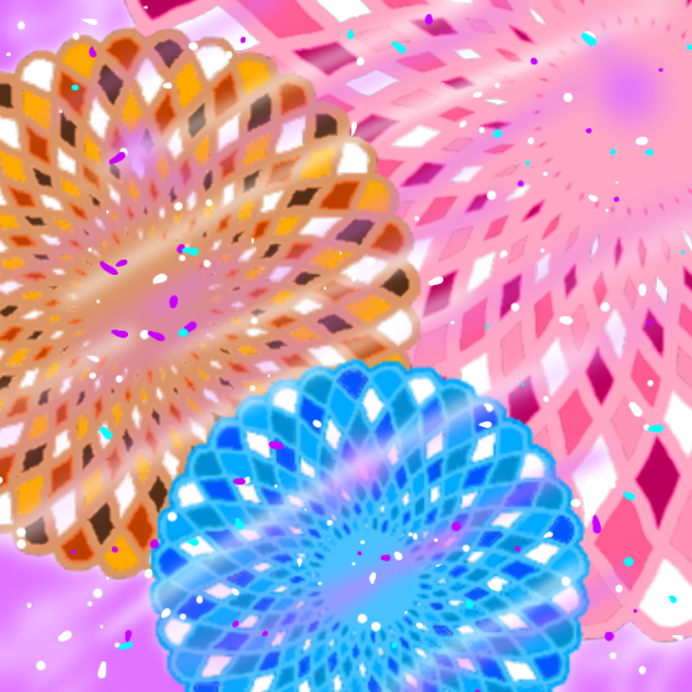 Floral Storm - ibisPaint