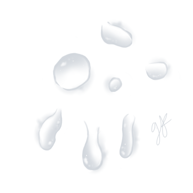 water droplets light vers