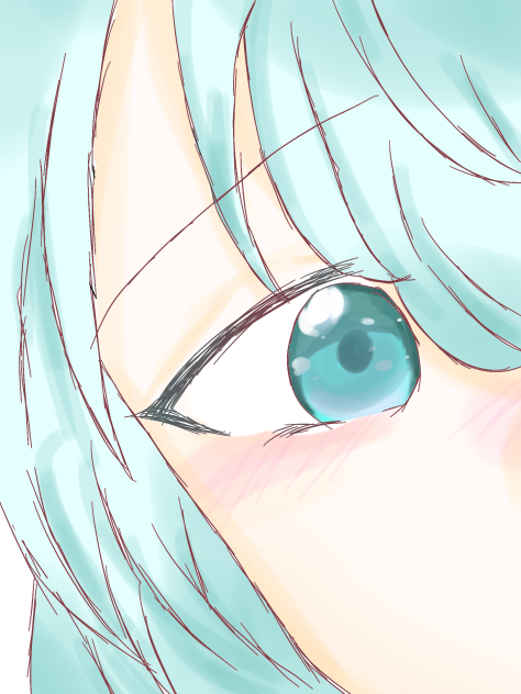 色んな描き方試し中。。。