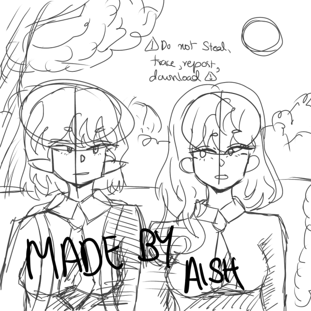 Sketch for next ep. Of my comic