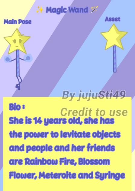 •My new OC Magic Wand•