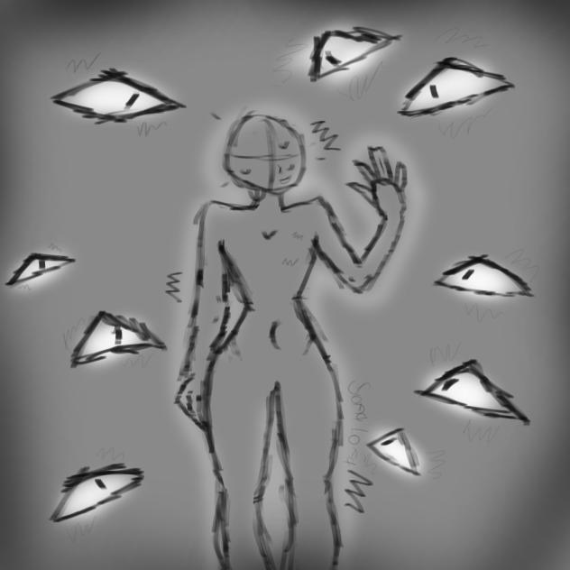 Social anxiety or stage fright 🤍🩶🖤👁️