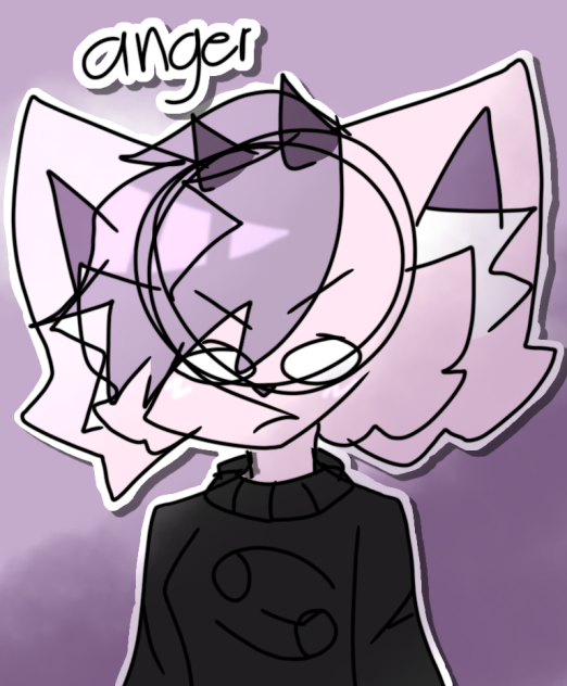 kandie but with karkat's sweater