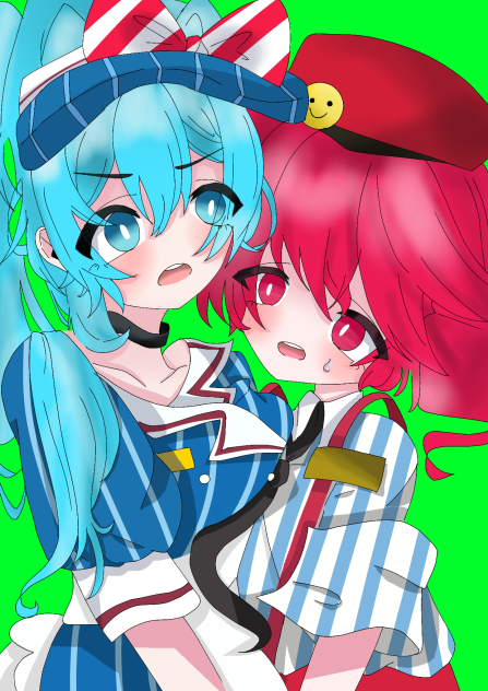 なごみの線画塗ったお☆