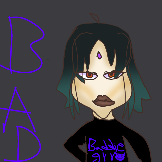 BADDIE XIAO PAINTING 😈😈 GRR ibisPaint
