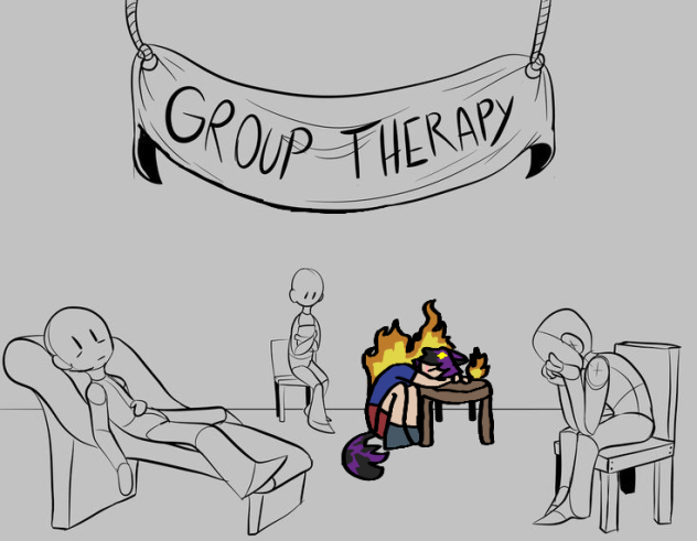 GROUP THERAPY!!