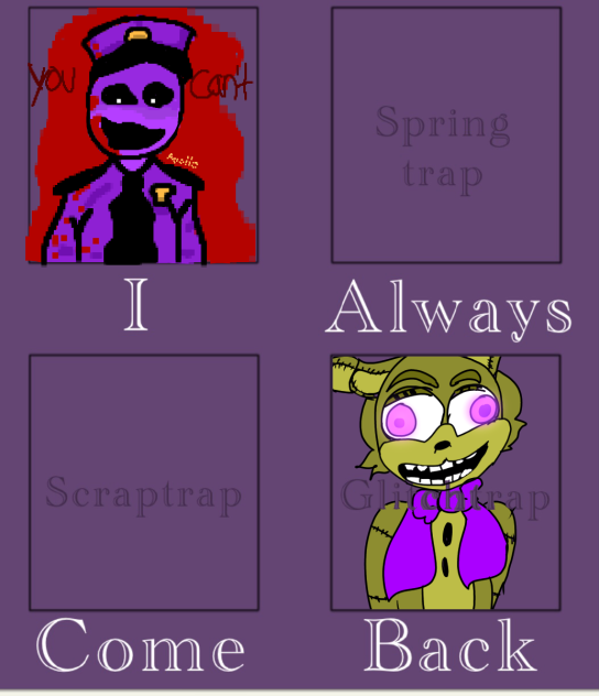 FNaF “I Always Come Back” collab
