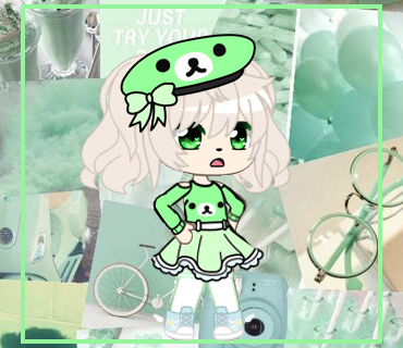 Green girl