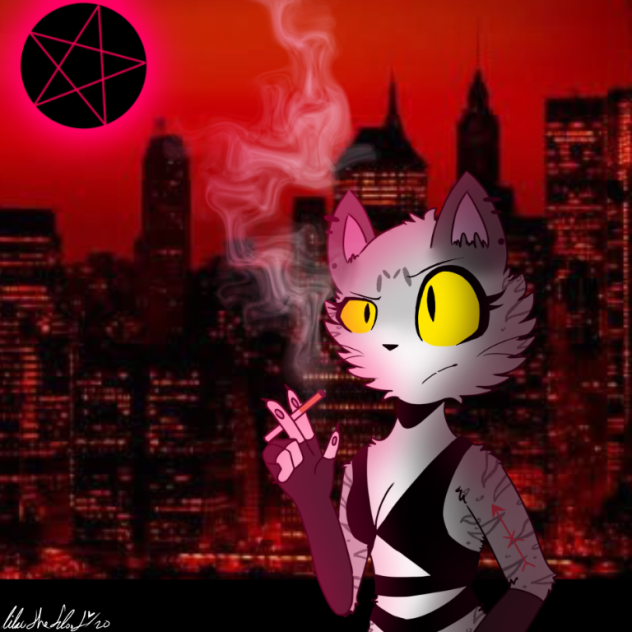Pentigram city nights