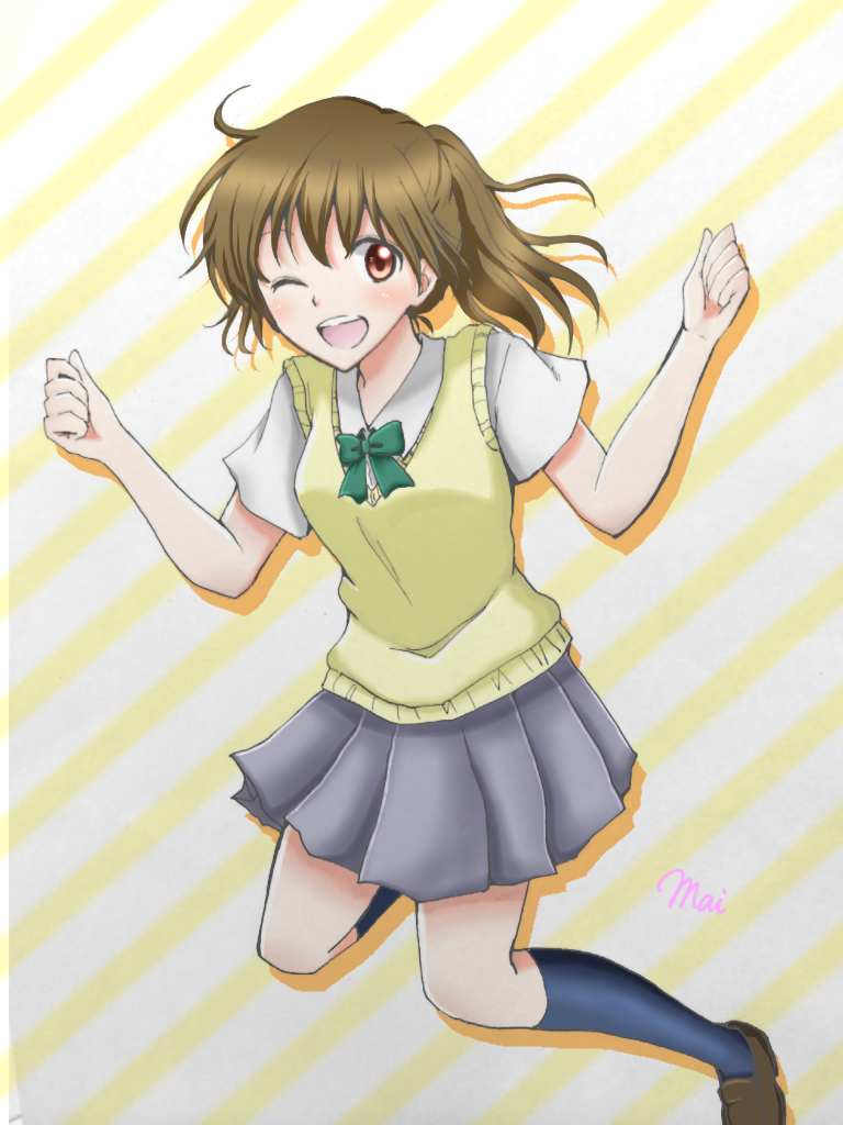 ジャンプする人 Ibispaint