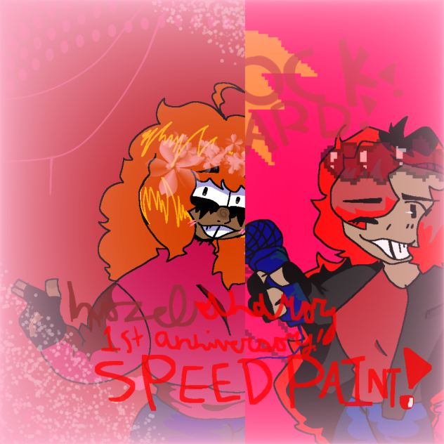 Happy Anniversary to hazel and Mary!