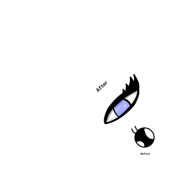 What I did before and now after! - ibisPaint