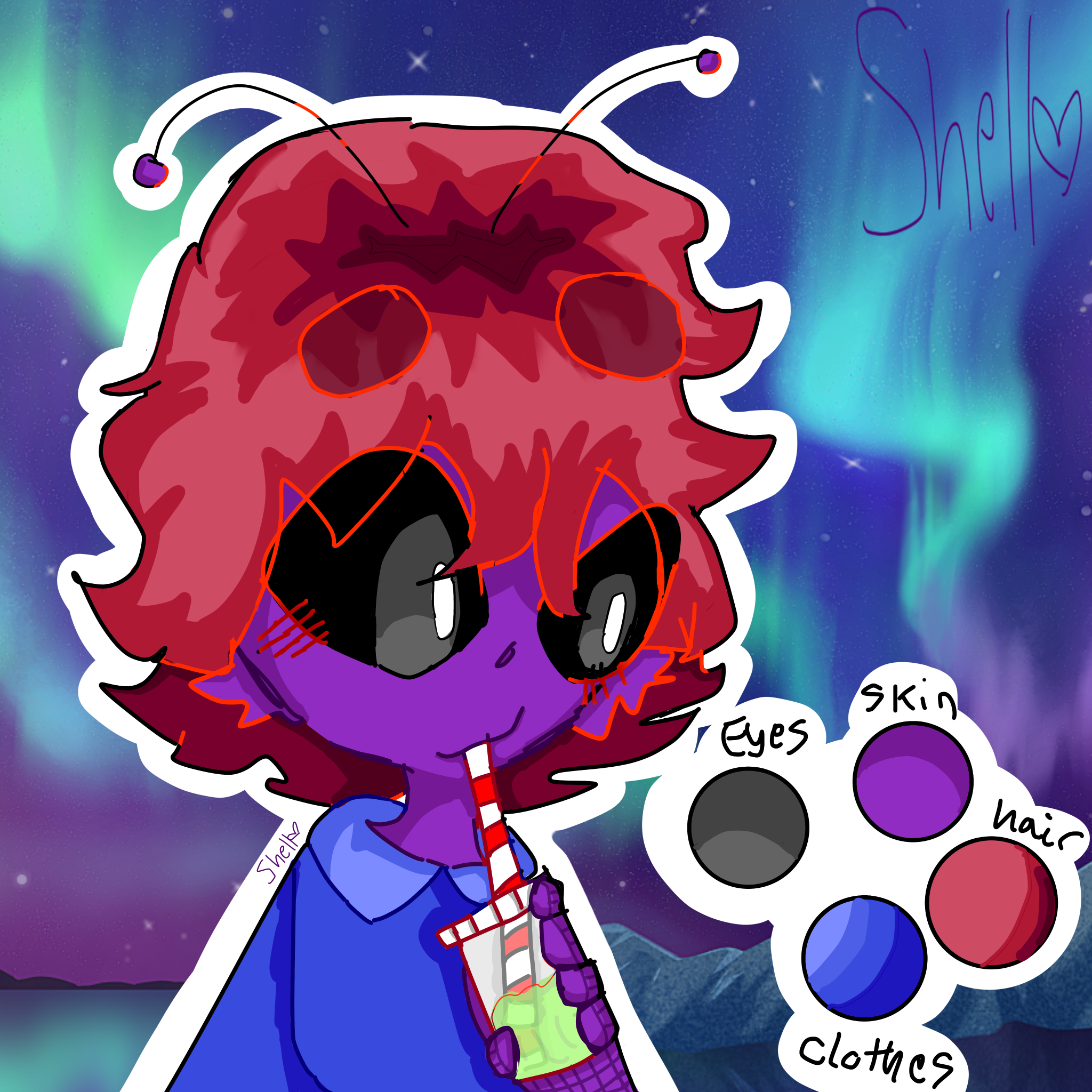 Alien - ibisPaint