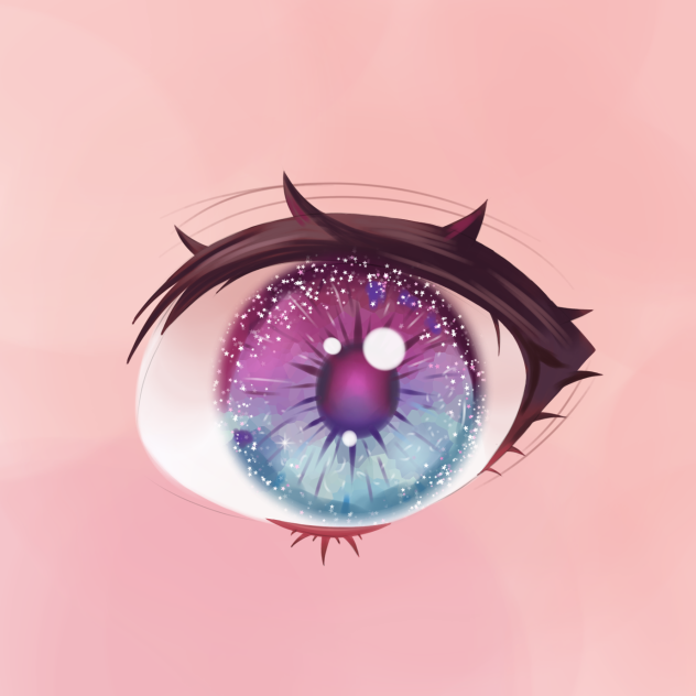 Water glassy eyes 💕