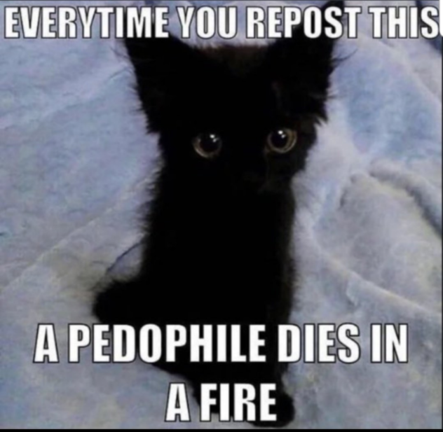 Currently a pedo is dying in a fire