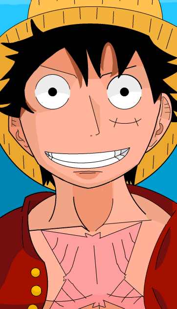Monkey D. Luffy - ibisPaint